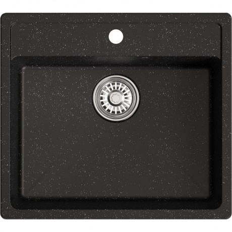 Мойка MIXLINE черная 550*490*200мм ML-GM15 (551914) - фото 1