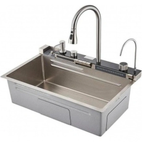 Мойка кухонная с водопадом Savol (S-SC001L)