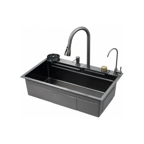 Мойка кухонная с водопадом Savol (S-SC003Q)