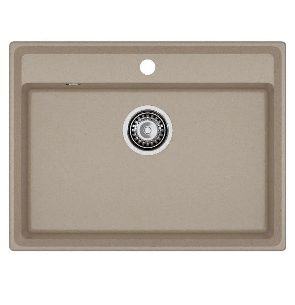 Мойка для кухни GranFest GF-LV-660 песочный - фото 1