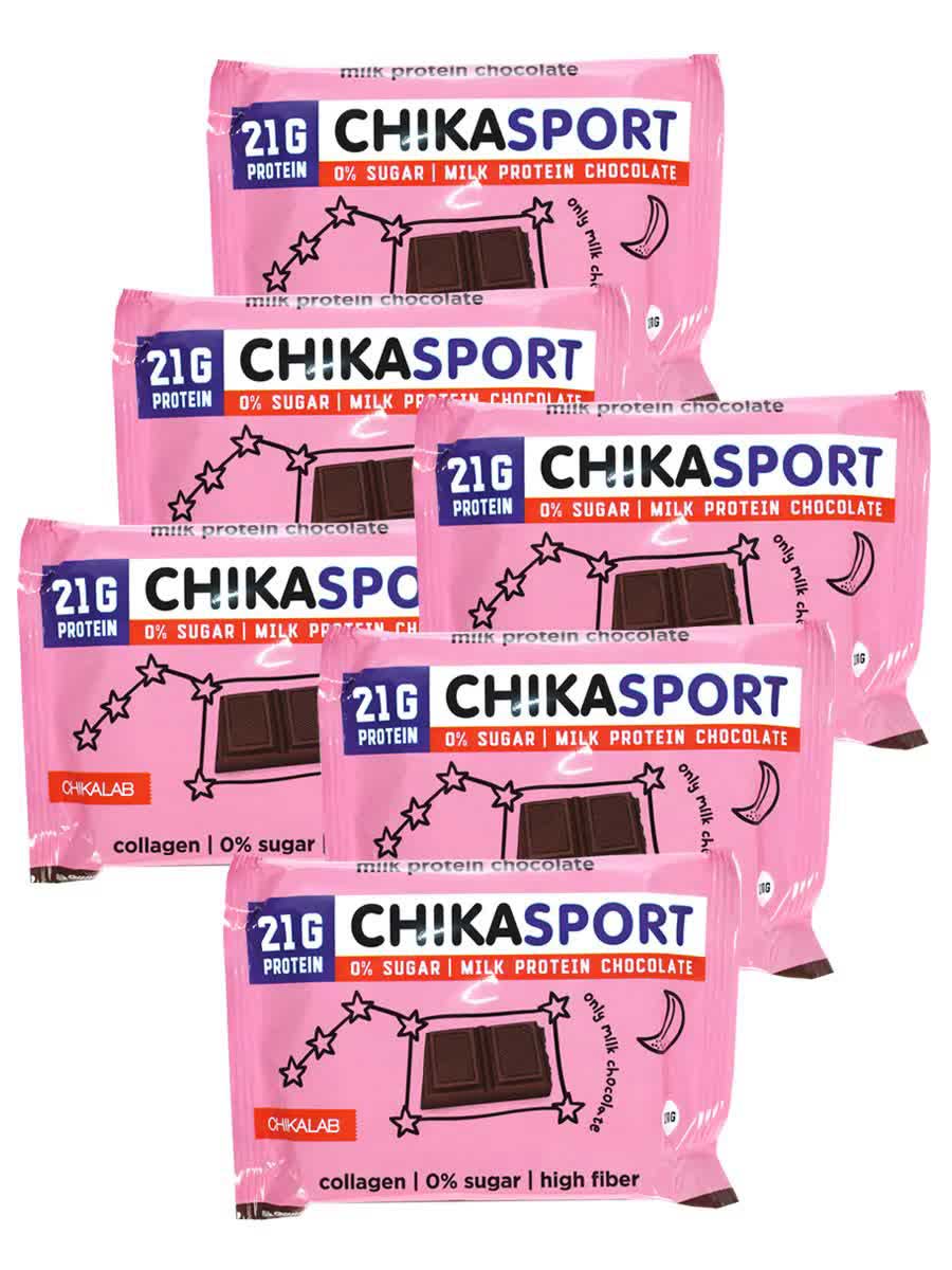 CHIKALAB Молочный шоколад Chikasport 100г 12шт