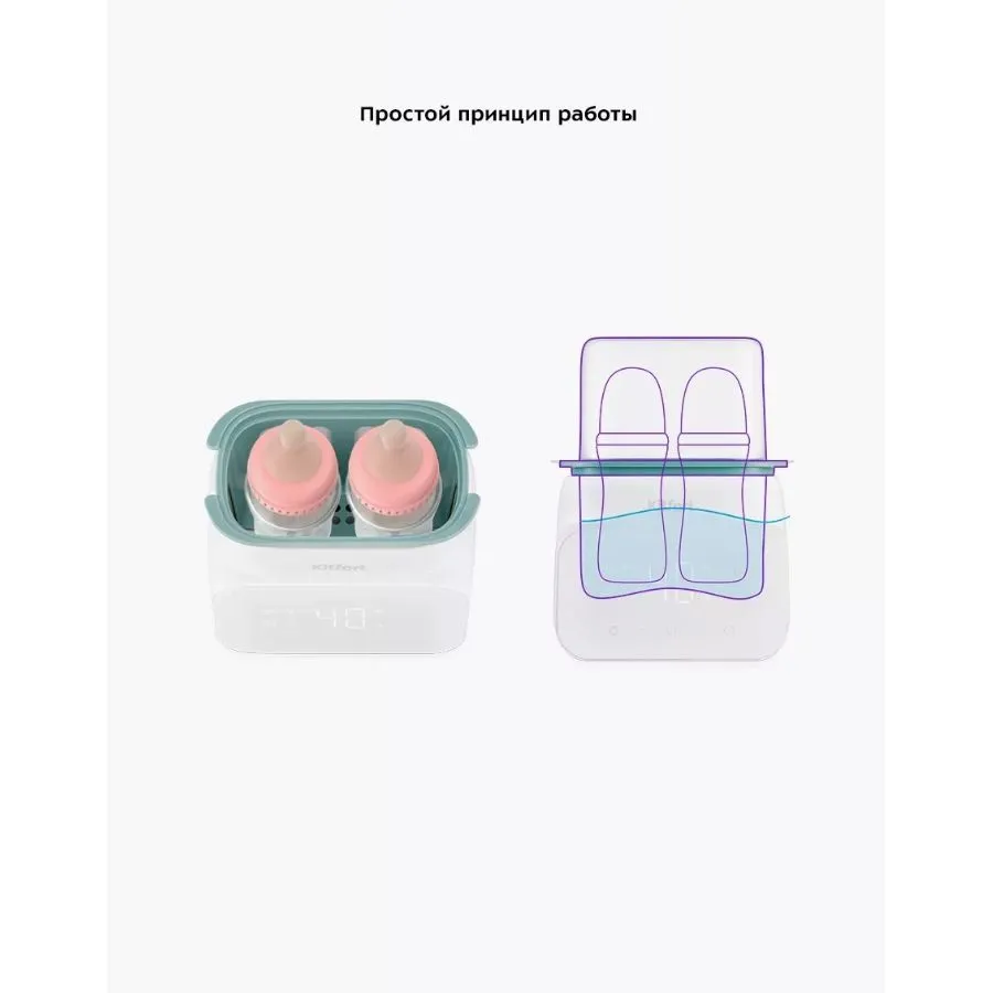 Подогреватель-стерилизатор бутылочек Kitfort КТ-2321 - фото 17