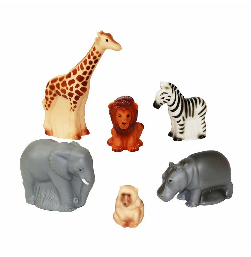 Весна. Набор Животные Африки ПВХ арт.В4145 игрушки для ванны весна набор животные африки