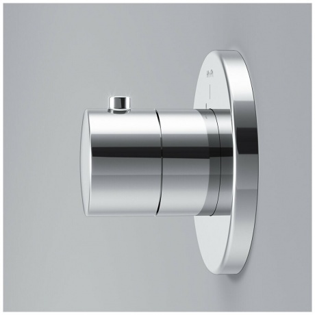 Запирающий вентиль монтируемый в стену AM.PM F0800200 хром - фото 5