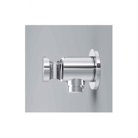 Шланговое подсоединение с держателем AM.PM F0602100 хром - фото 5