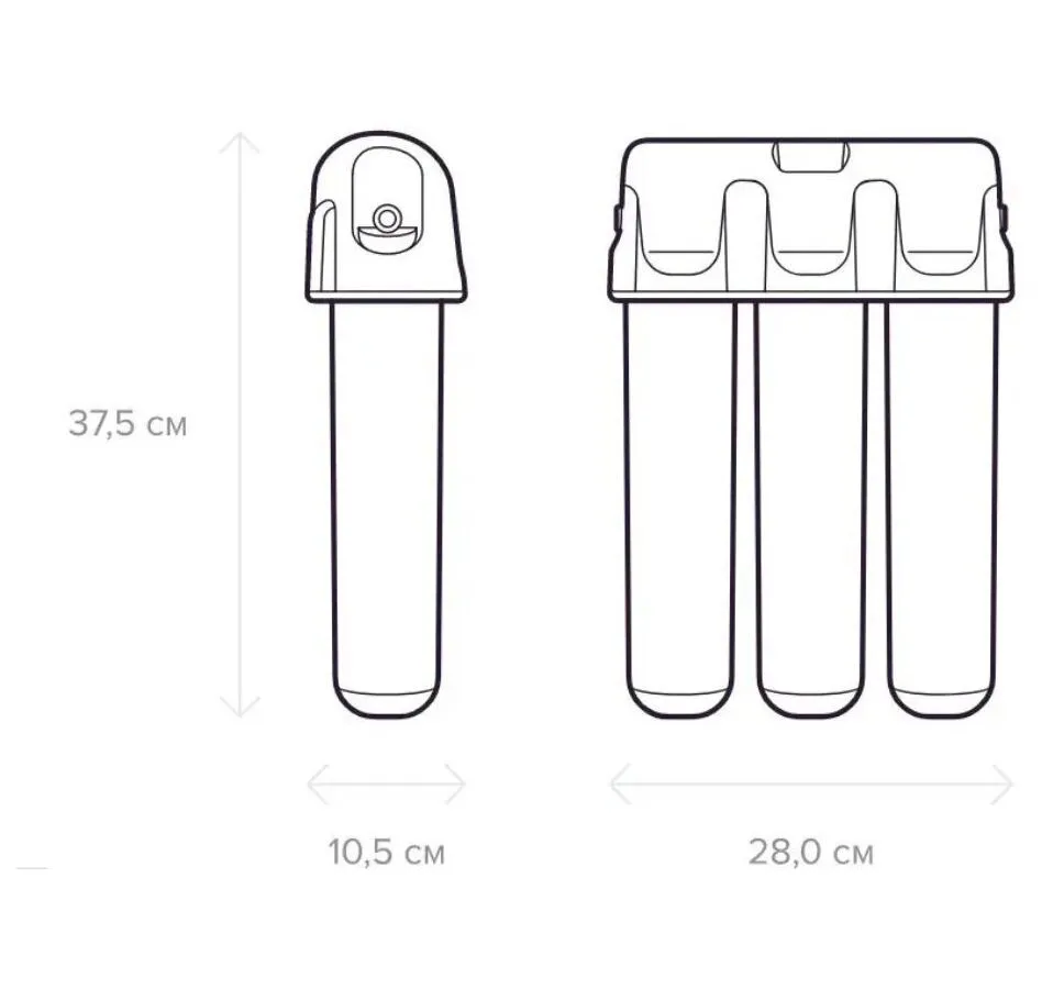 Водоочиститель Аквафор Кристалл ECO Pro белый 212503 - фото 16