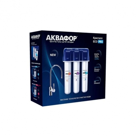 Водоочиститель Аквафор Кристалл ECO Pro белый 212503 - фото 6