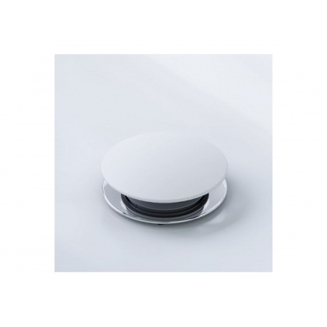 210610200 Option, длинный донный клапан, белый глянцевый - фото 3