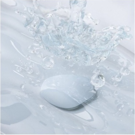 Длинный донный клапан Option 210610200 белый - фото 4