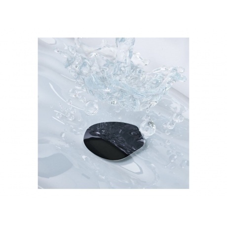 210610300 Option, длинный донный клапан, чёрный матовый - фото 4