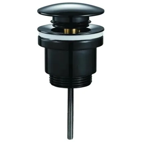 Выпуск без перелива HAIBA черный (HB68-7)