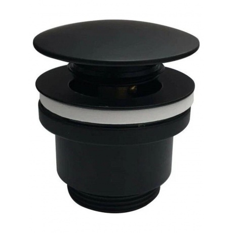 Выпуск без перелива HAIBA черный (HB68-7) - фото 2