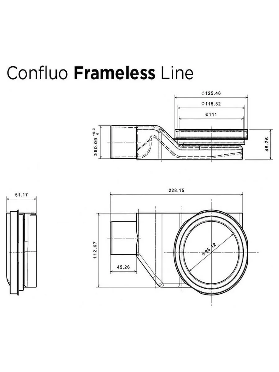 Душевой лоток BETTOSERB Drain Frameless 750, черный матовый (13701321) - фото 7