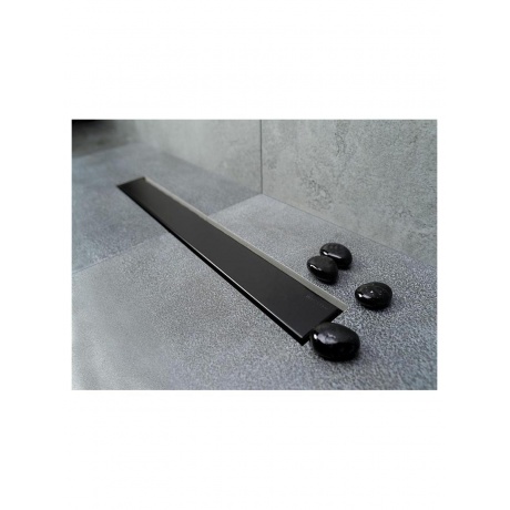 Душевой лоток BETTOSERB Drain Frameless 850, черный матовый (13701322) - фото 4