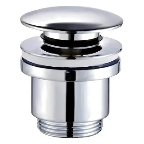 Донный клапан Haiba хром (HB64)