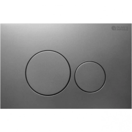 Клавиша OLIVE'S для инсталляции матовый хром PLAZA (PL411G)