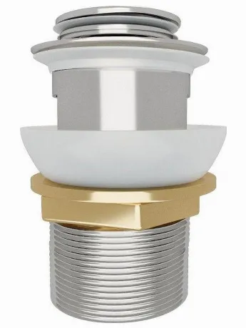 Донный клапан с переливом Teymi Ritta для раковины, хром T140125