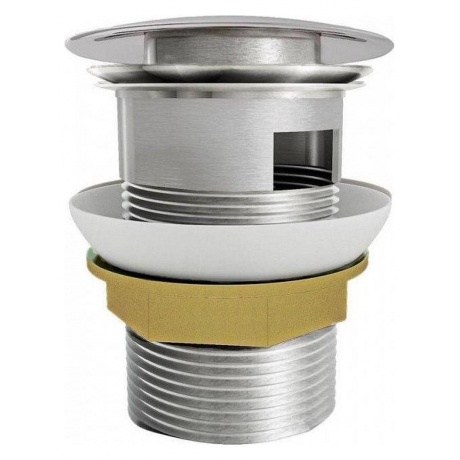Донный клапан Teymi для раковины с переливом, хром T140105 - фото 5