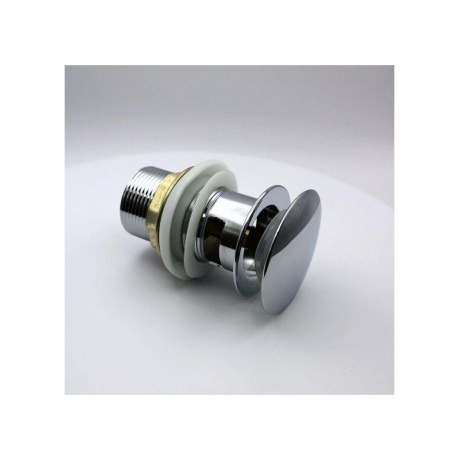 Донный клапан Teymi для раковины с переливом, хром T140105 - фото 8