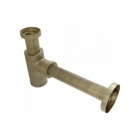 Сифон Teymi Iva для раковины, бронза матовый T140201 - фото 2