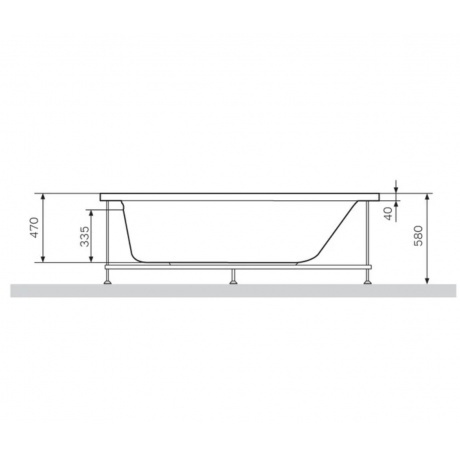 Каркас для ванны Spirit 180х80 - фото 2