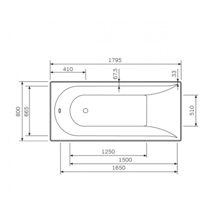 Каркас для ванны Spirit 180х80 - фото 3