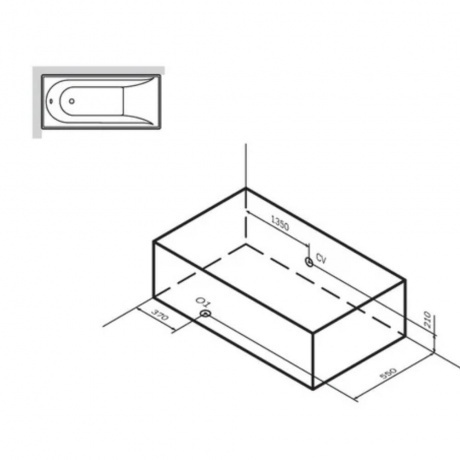 Каркас для ванны Spirit 180х80 - фото 4