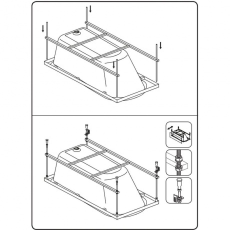 Каркас для ванны Spirit 180х80 - фото 5