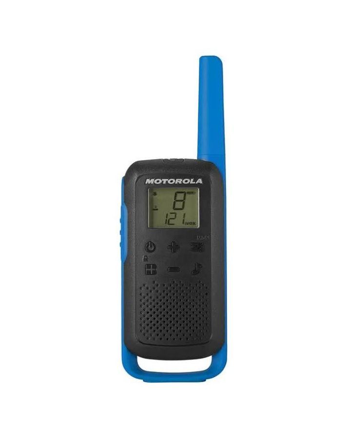 Рация Motorola Talkabout T62 (синий) Комплект из двух радиостанций MT200 motorola t82 extreme quad talkabout