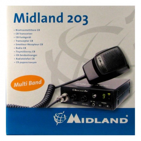 Рация мобильная Midland 203, 27 МГц - фото 4