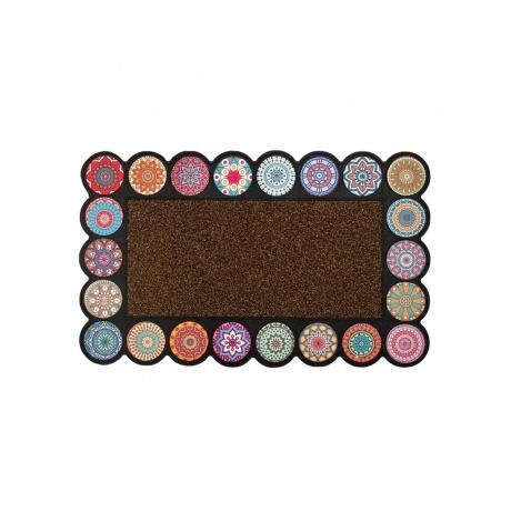 

Коврик придверный MOSAIC RONDO brown 76Х45 см ATTRIBUTE MAT