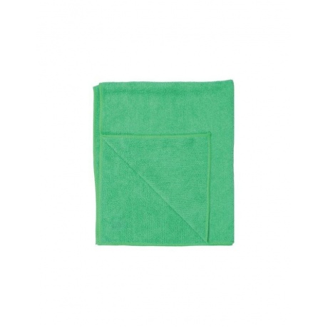 Тряпка для мытья пола, плотная микрофибра, 50х60см, зеленая, ЛАЙМА, 601251 - фото 5