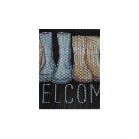 Коврик придверный 3D BOOTS 45х75см ATTRIBUTE MAT - фото 3