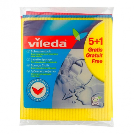 Салфетка губчатая 5+1 VILEDA - фото 1