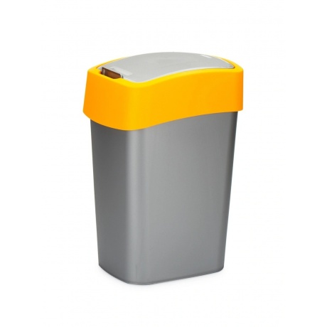 Контейнер для мусора FLIP BIN 10л оранжевый - фото 1
