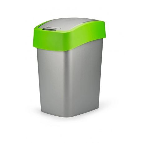Контейнер для мусора FLIP BIN 25л зеленый - фото 1