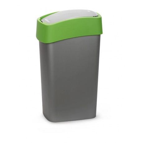 Контейнер для мусора FLIP BIN 50л зеленый - фото 1