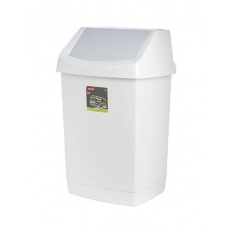 Контейнер для мусора КЛИК-ИТ 50л серый - фото 2