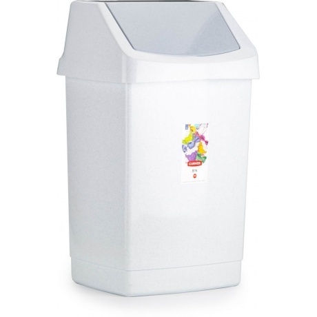 Контейнер для мусора КЛИК-ИТ 50л серый - фото 3