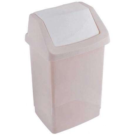 Контейнер для мусора КЛИК-ИТ 50л бежевый - фото 2