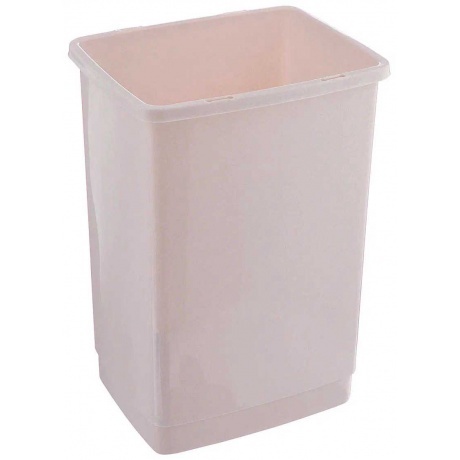Контейнер для мусора КЛИК-ИТ 50л бежевый - фото 3