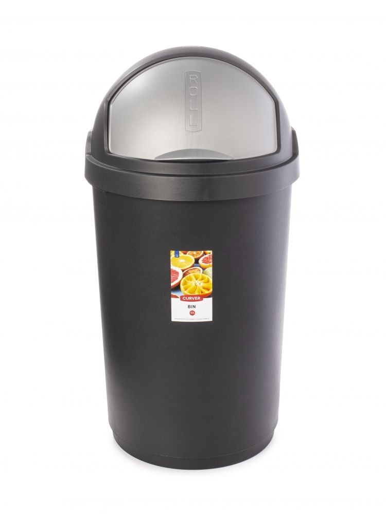 Контейнер для мусора BULLET BIN 50л контейнер для мусора ready to collect темно серый светло серый 20л curver 02102 229 00