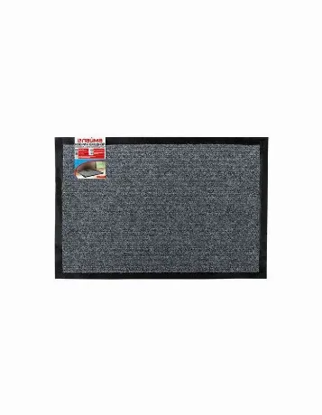Коврик входной ворсовый влаго-грязезащитный LAIMA, 40х60 см, реб...