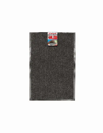 Коврик входной ворсовый влаго-грязезащитный LAIMA, 60х90 см, реб...