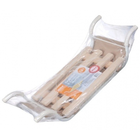 Сиденье в ванну  Эконом &quot;Ника&quot; ( дер.,мет. )  СВ1 - фото 2