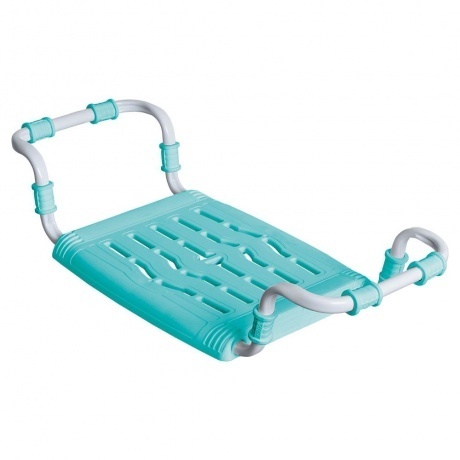 

Сиденье в ванну раздвиж. пластик "Ника" (метал. 63-70 см) бирюзовый СВ5БР