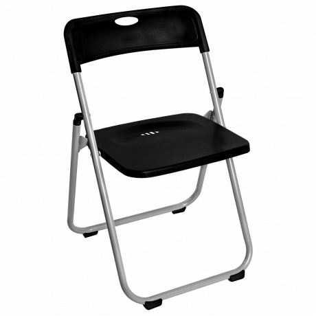 Стул складной BRABIX Golf Lite CF-017, серебристый каркас, пласт...