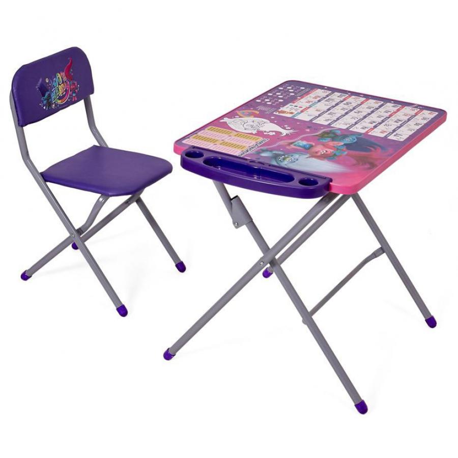 Комплект детской мебели Polini kids 303 Тролли, фиолетовый