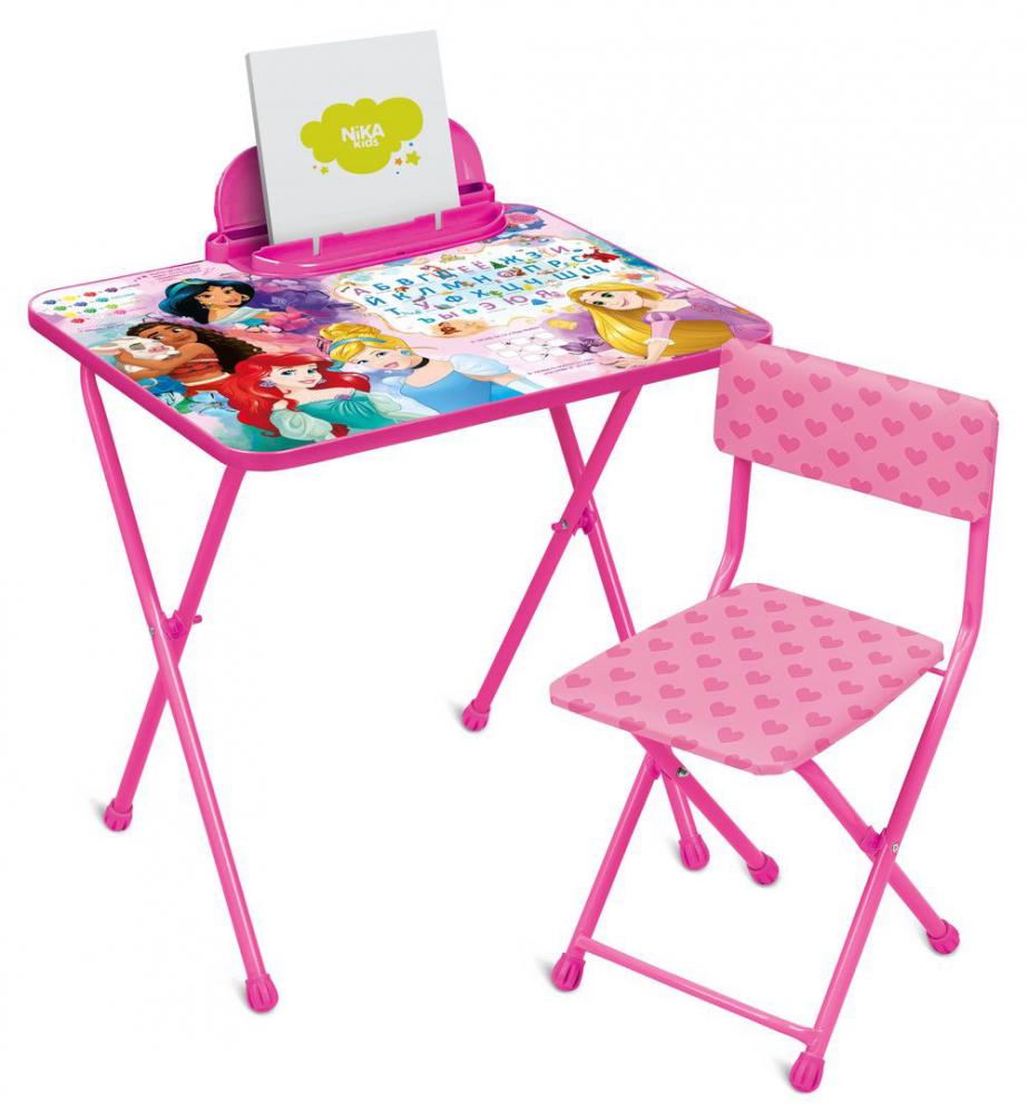 цена Комплект Disney 2 - Принцесса (3-7 лет, стол 57см + пенал + стул мягк.) Д2П