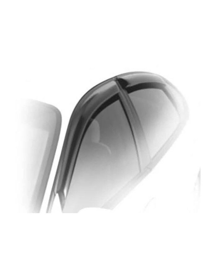 Ветровики SkyLine Honda Accord 2013-, Компл ветровики skyline honda accord 2013 с хромированным молдингом набор 4 шт